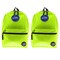 Bazic Basic Backpack, 16", Lime Green, PK2 1034 - alternate 1